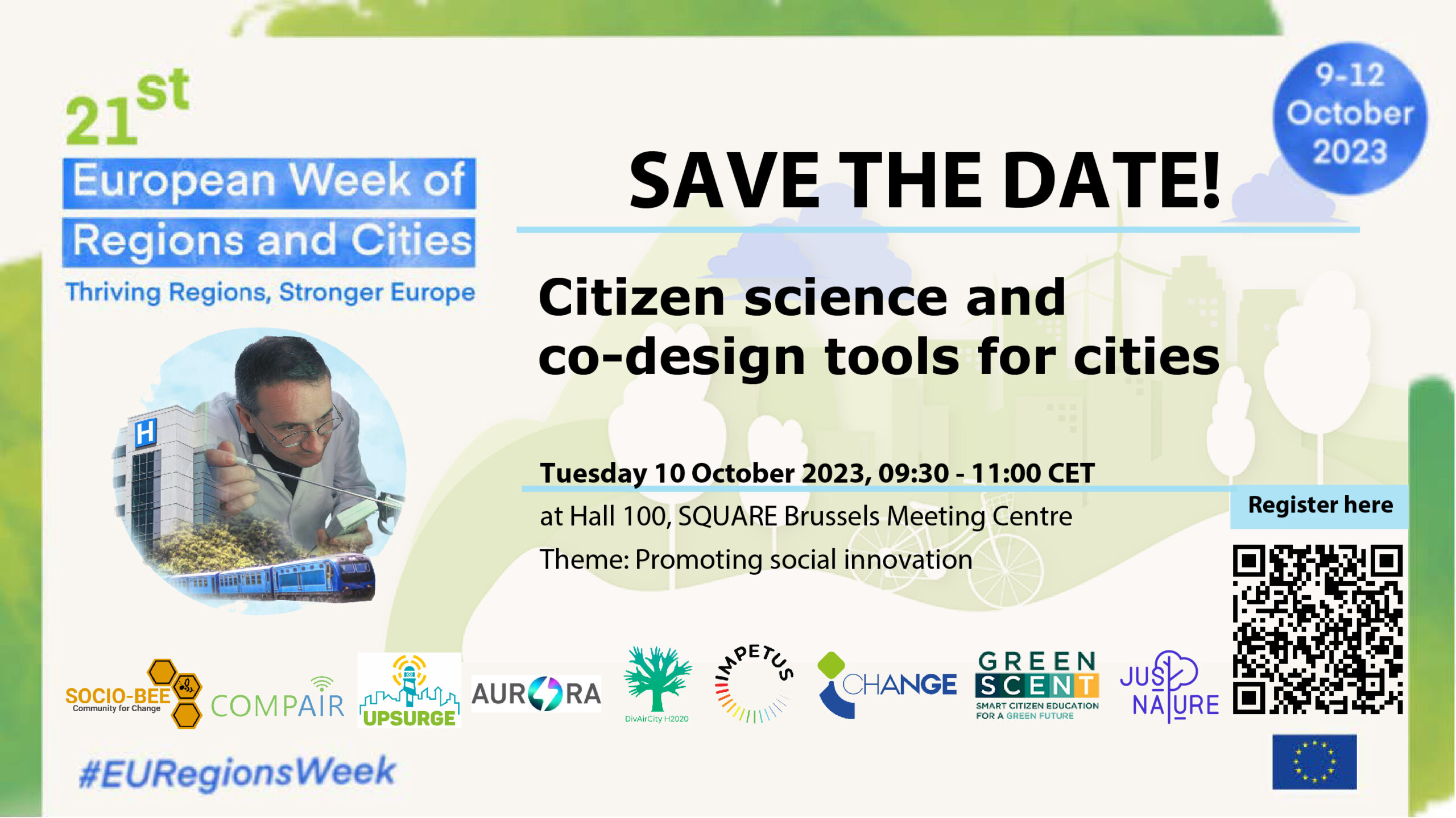 Citizen science and co-design tools for cities