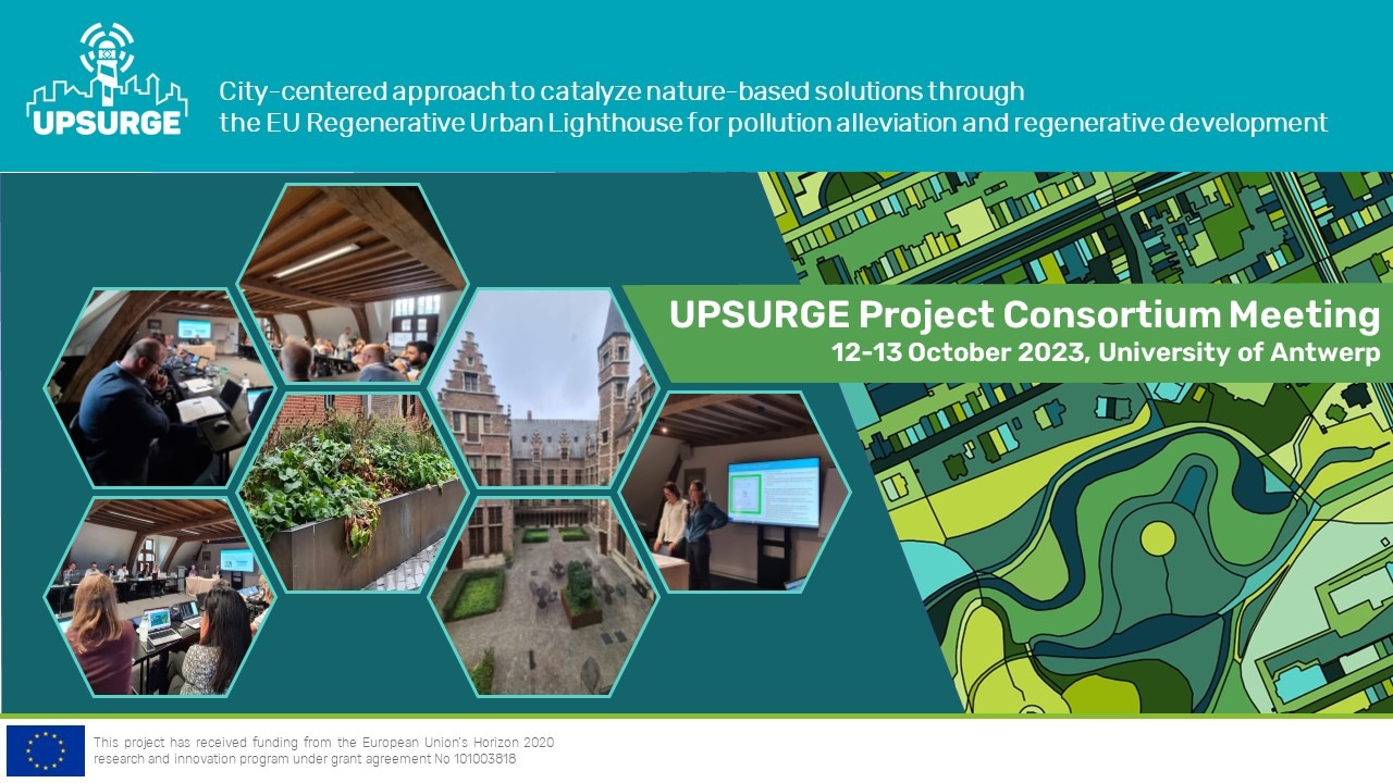 UPSURGE Project Consortium Meeting in Antwerp