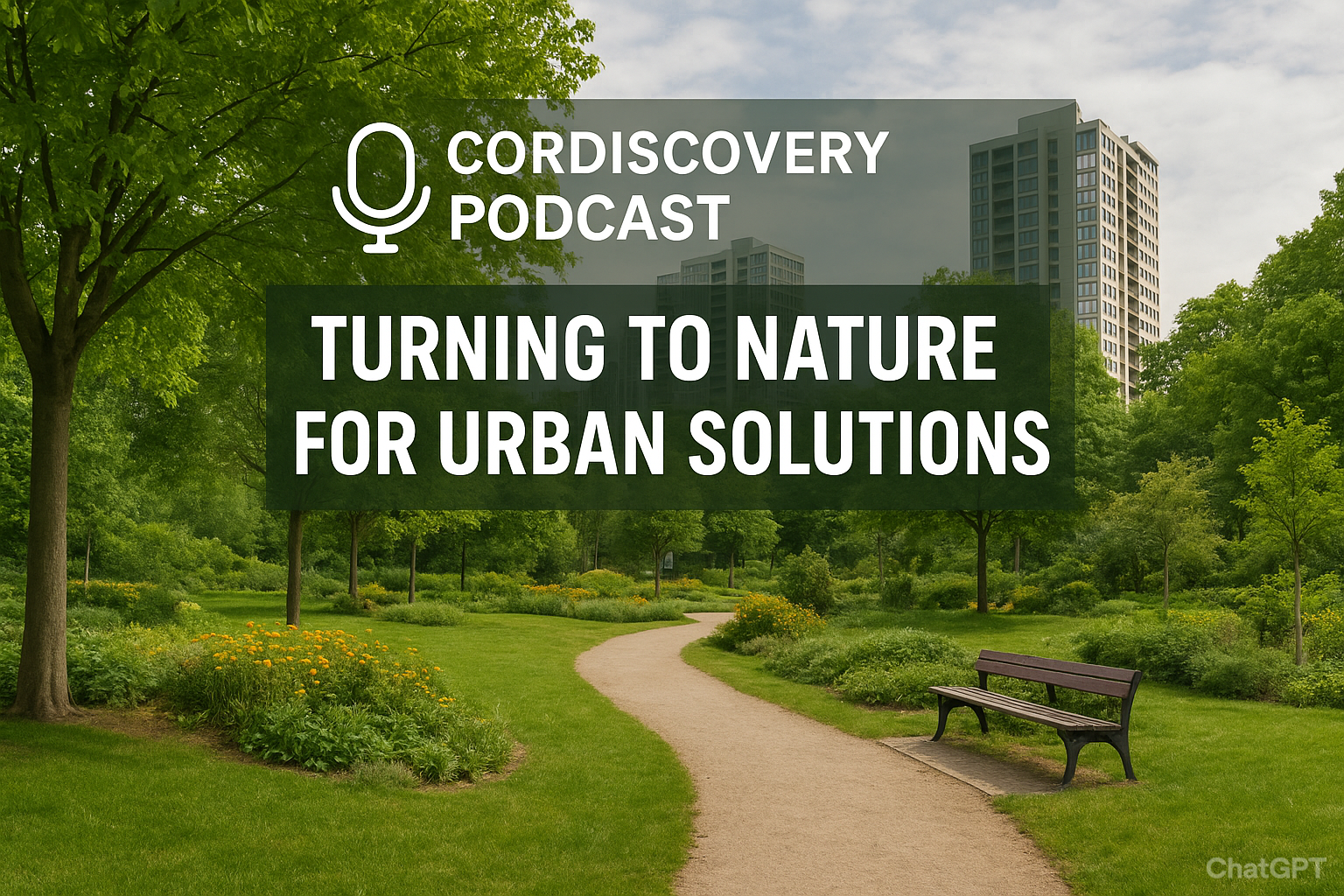 New Cordiscovery Podcast Published – Turning to Nature for Urban Solutions
